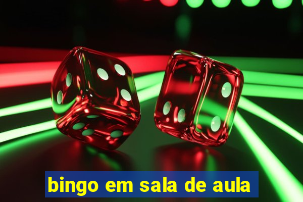 bingo em sala de aula